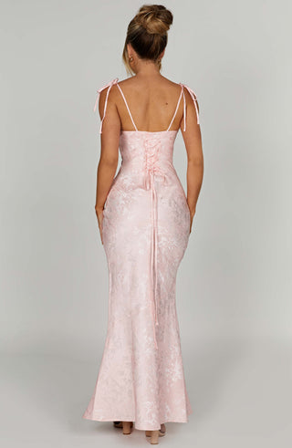 Whitney Maxi Dress - Blush - glavon