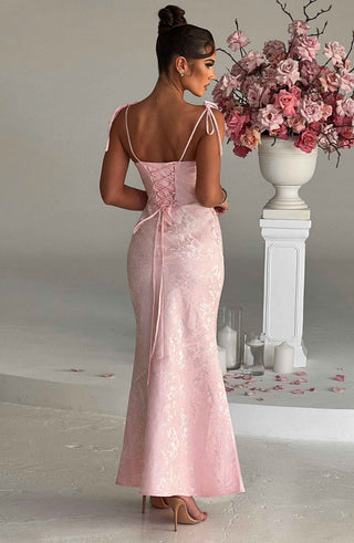 Whitney Maxi Dress - Blush - glavon