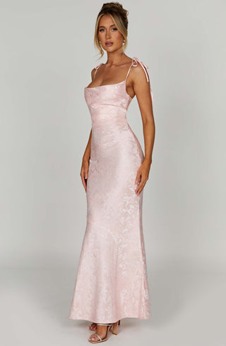 Whitney Maxi Dress - Blush - glavon