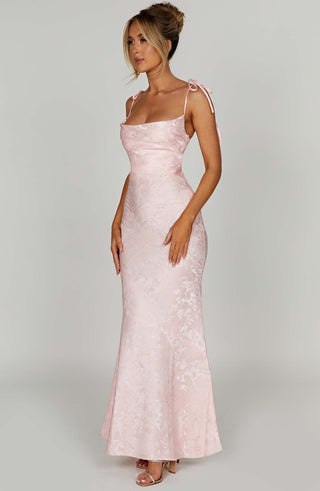 Whitney Maxi Dress - Blush - glavon