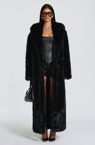Willow Coat - Black - glavon
