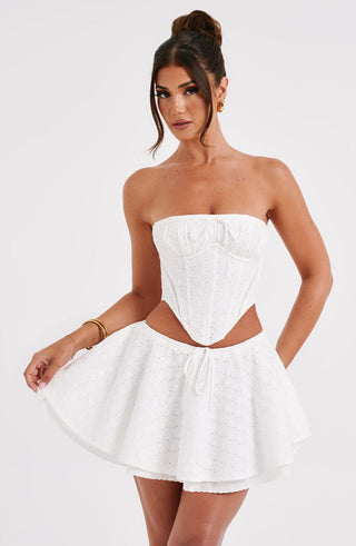 Wilma Corset - Ivory - glavon
