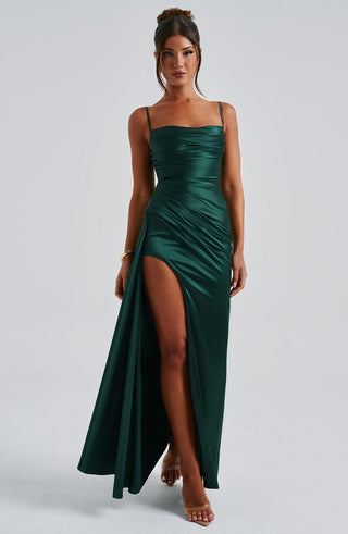 Winona Maxi Dress - Emerald - glavon