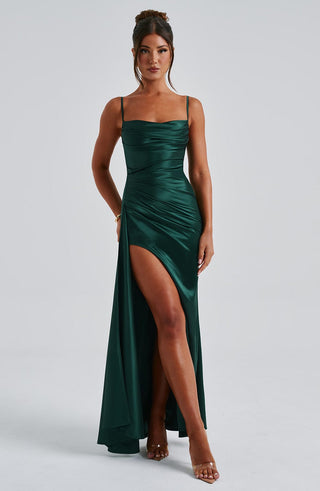 Winona Maxi Dress - Emerald - glavon