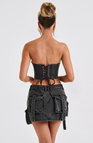Yasie Corset - Black - glavon