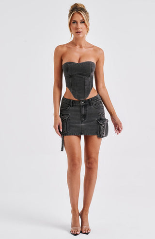 Yasie Corset - Black - glavon