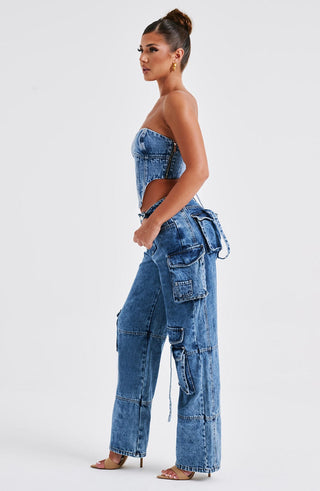 Yasie Corset - Dark Wash - glavon