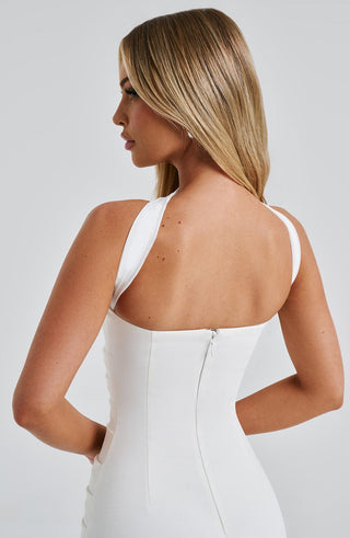 Yulia Maxi Dress - Ivory - glavon