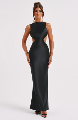 Yves Maxi Dress - Black - glavon