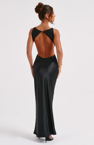 Yves Maxi Dress - Black - glavon