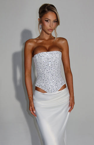 Yvette Corset - Ivory - glavon