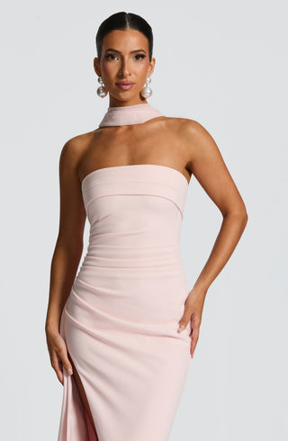 Zafira Maxi Dress - Blush - glavon
