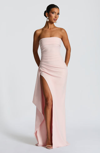 Zafira Maxi Dress - Blush - glavon