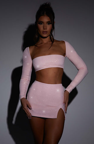 Zima Skort - Pink Sparkle - glavon