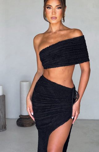 Zina Top - Black - glavon