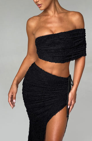Zina Top - Black - glavon