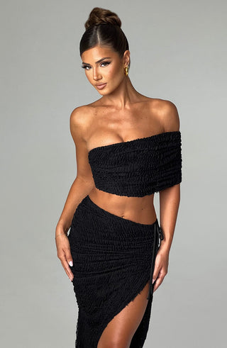 Zina Top - Black - glavon