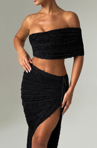 Zina Top - Black - glavon
