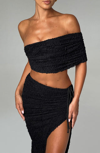 Zina Top - Black - glavon