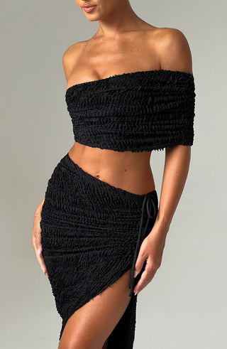 Zina Top - Black - glavon