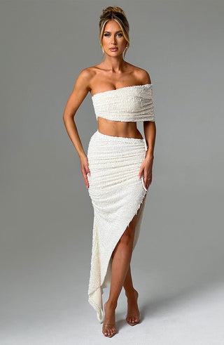 Zina Top - Ivory - glavon